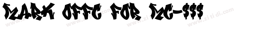 Mark Offc For MC字体转换